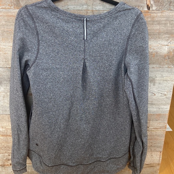 Lululemon grey crewneck size 8 - Picture 6 of 7